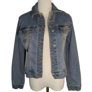 Angel Denim Jacket/Trucker Jacket – Women’s Size Large